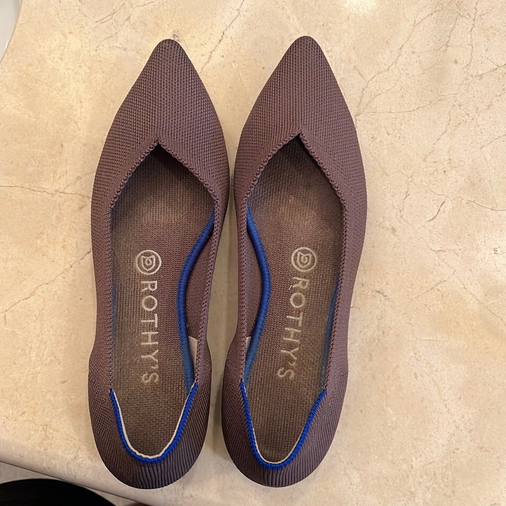 Rothy’s pointed toe flats